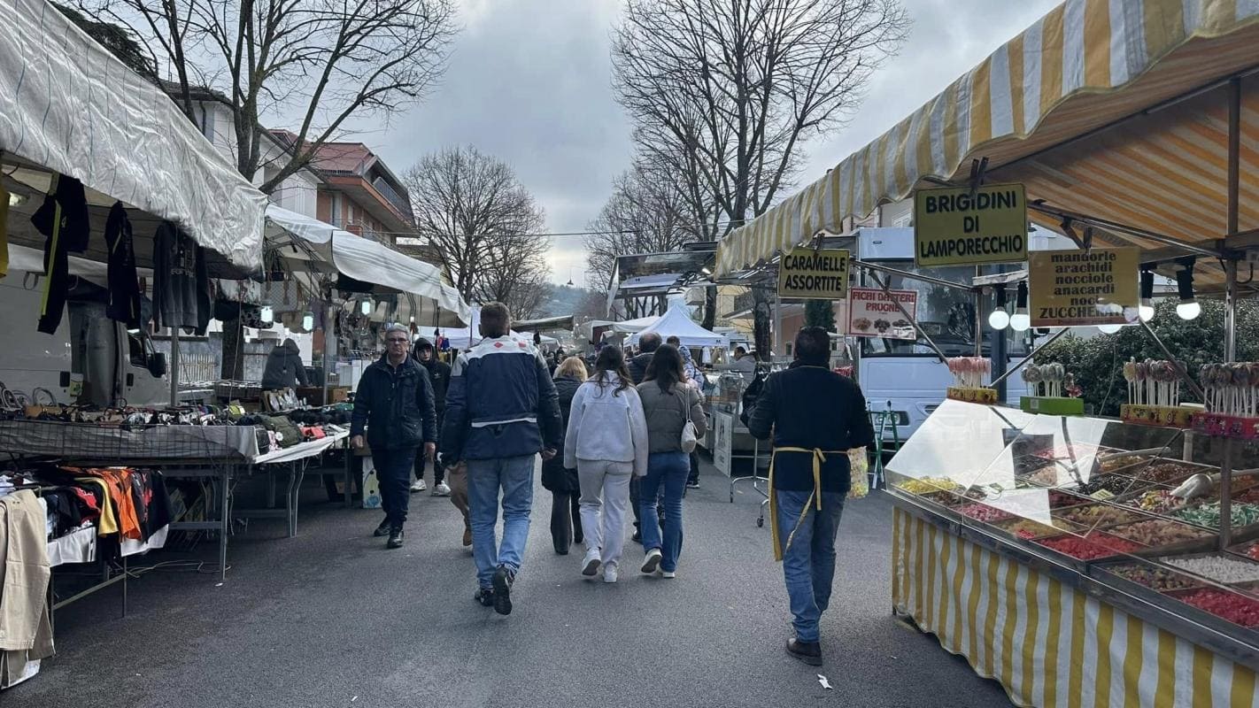 Foto storica della Fiera di San Gregorio